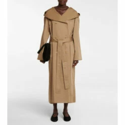 The Row Augusta Cotton And Silk Trench Coat