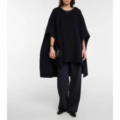 The Row Nusa Wool And Cashmere Poncho