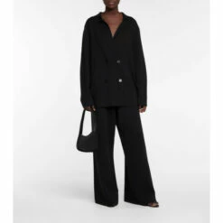 The Row Chuk Wool And Silk Knit Pants