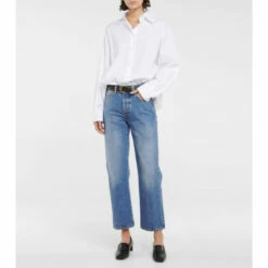 The Row Montero High-rise Straight Jeans