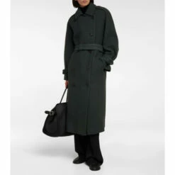 The Row Beyza Double-breasted Wool-blend Coat