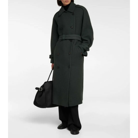 The Row Beyza Double-breasted Wool-blend Coat