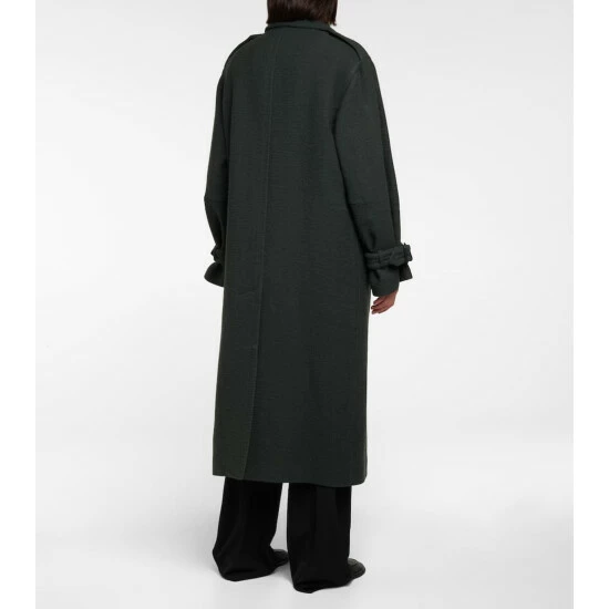 The Row Beyza Double-breasted Wool-blend Coat - Image 2