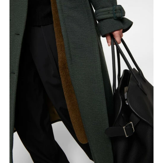 The Row Beyza Double-breasted Wool-blend Coat - Image 4