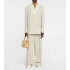 The Row Marcelina Virgin Wool And Silk Pants