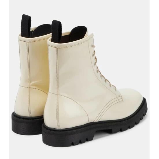 The Row Ranger Leather Ankle Boots - Image 2