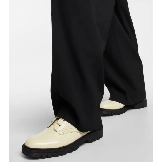 The Row Ranger Leather Ankle Boots - Image 3