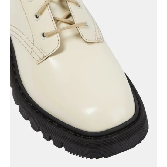 The Row Ranger Leather Ankle Boots - Image 5