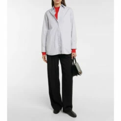 The Row Eva Leather Ballet Flats