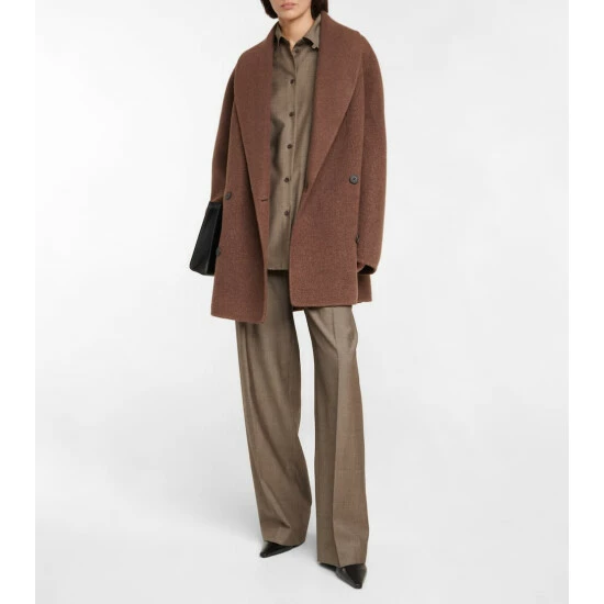 The Row Polli Wool And Cashmere Jacket