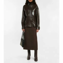 The Row Spencer Leather Ankle Boots