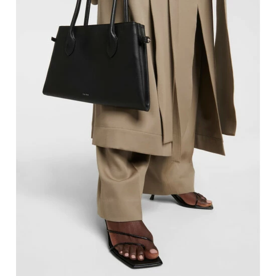 The Row Rai Leather Sandals - Image 3