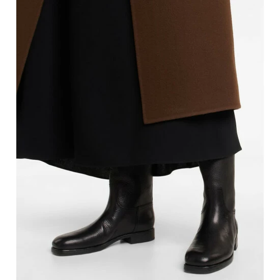 The Row Ranger Leather Ankle Boots - Image 3