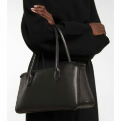 The Row E/W Leather Shoulder Bag