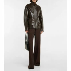 The Row Efren Leather Jacket