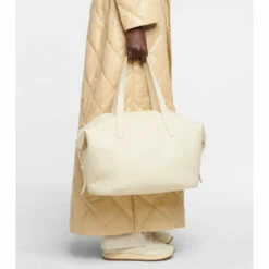 The Row Leather Tote Bag