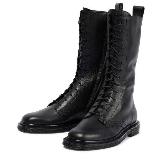 The Row Ranger Lace-up Leather Boots - Image 4