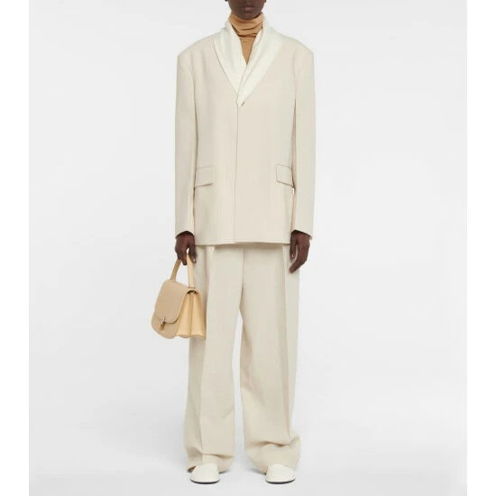 The Row Sofia Leather Shoulder Bag - Image 4