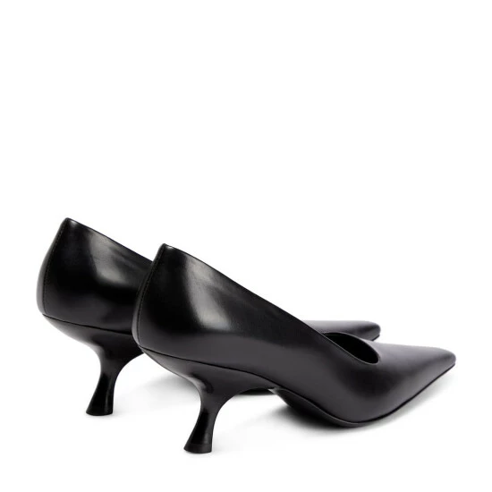 The Row Kitten Leather Pumps - Image 2