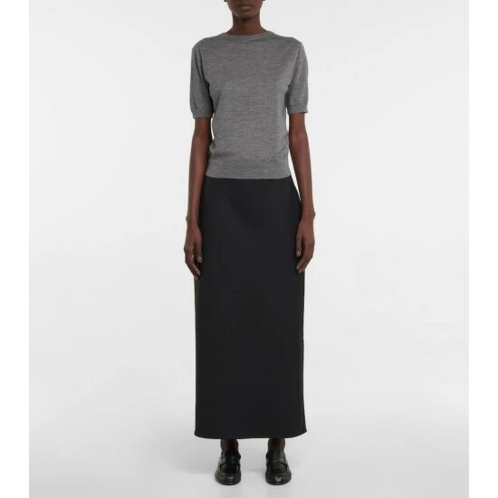 The Row Wool And Silk T-shirt