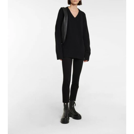 The Row Zipped 1 Leather Ankle Boots