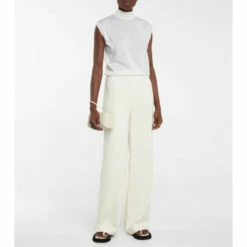 The Row Ginza Leather And Suede Thong Sandals