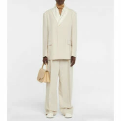 The Row Jeanette Virgin Wool And Silk Blazer