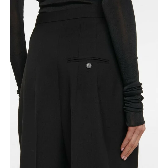 The Row Marcellita Wool And Mohair Pants - Image 4