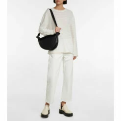 The Row Robin Leather Platform Ankle Boots