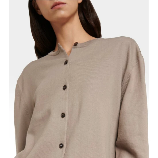 The Row Poulos Cotton Cardigan - Image 3