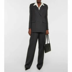 The Row Tristi Wool And Silk Blazer