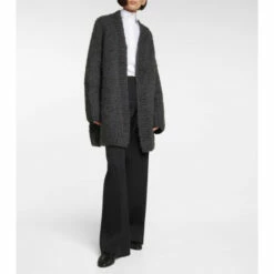 The Row Pipa Wool And Silk Wide-leg Pants