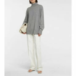 The Row Stepny Wool And Cashmere Turtleneck Sweater
