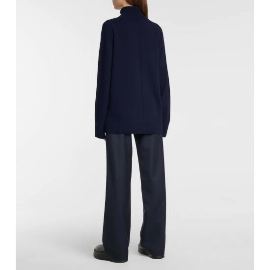 The Row Milina Turtleneck Wool And Cashmere Sweater - Image 2