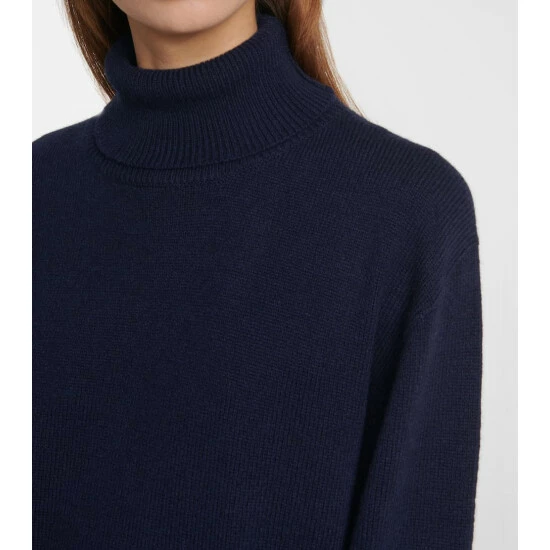 The Row Milina Turtleneck Wool And Cashmere Sweater - Image 4
