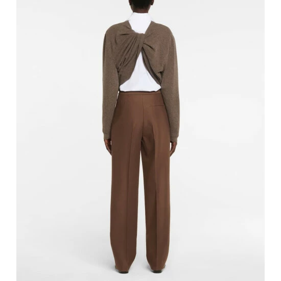 The Row Laris Gathered Cashmere Sweater - Image 2