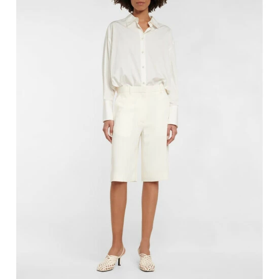 The Row Woven Leather Mule Sandals