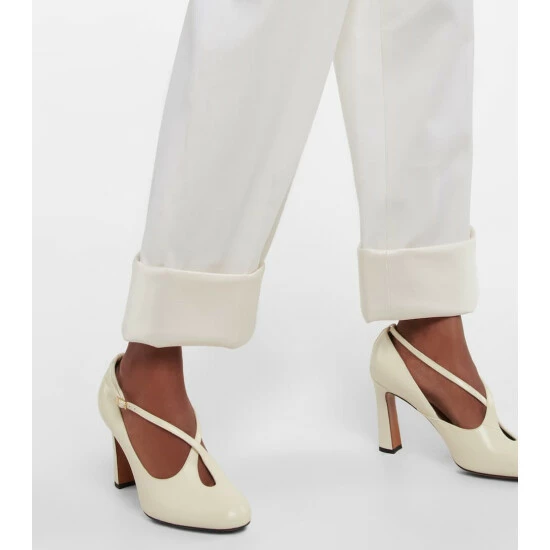 The Row Pleated Wide-leg Wool Pants - Image 4