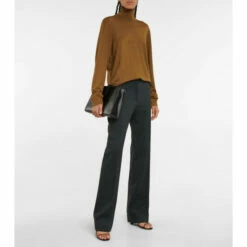 The Row Elam Turtleneck Wool Sweater