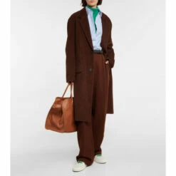 The Row Randa High-rise Wool-blend Pants